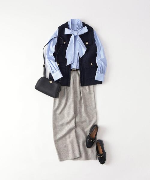 OPAQUE.CLIP（オペークドットクリップ）の「【抗菌防臭加工】ビット付きローファー（パンプス・レディース・ブラウン系その他/ブラック・03/02/01）」の14枚目の写真