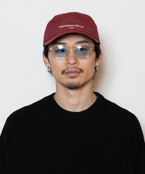 CA4LA（カシラ）の「HK FIND C CAP（キャップ・レディース・グレー/ワインレッド/ブラック・ONESIZE）」の2枚目の写真