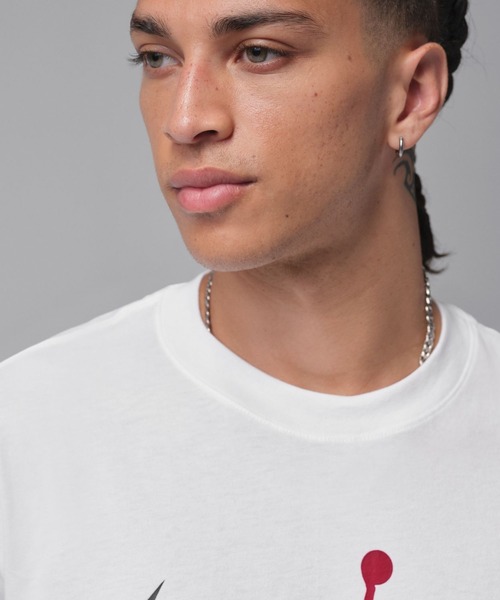 JORDAN BRAND（ジョーダンブランド）の「ジョーダン  ジョーダン BRK JM GFX S/S クルー（Tシャツ/カットソー・メンズ・ホワイト×ブラック・M/L/XL/SS/S/2XL/3XL）」の2枚目の写真