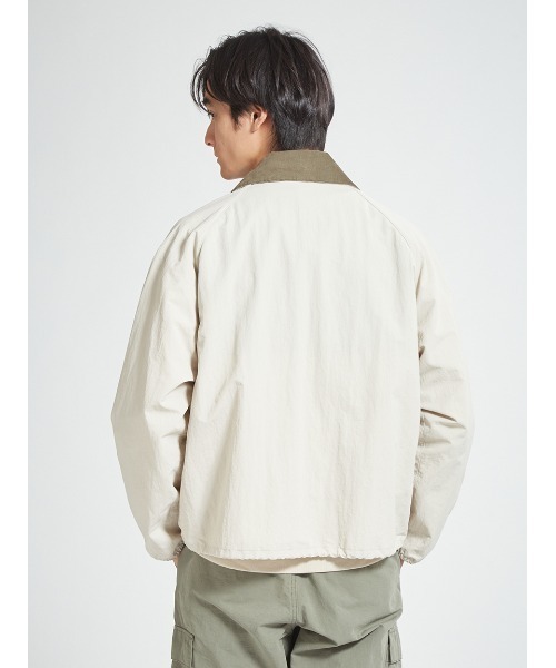 Barbour(バブアー)の「【TRANSPORT / トランスポート】ナイロン ジャケット(ナイロンジャケット・メンズ・グリーン/ブラック/ライトベージュ・36/34/38/32/40)」の4枚目の写真