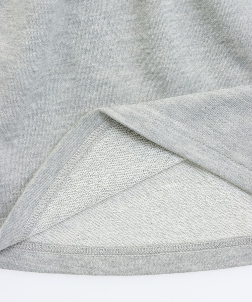 ANAP kids（アナップキッズ）の「リボン ネコ耳 フーディー スウェット ワンピース（ワンピース・キッズ・ラベンダー/ライトグレー・110/120/130）」の9枚目の写真