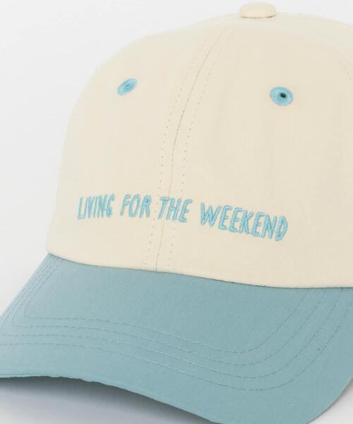 SMELLY（スメリー）の「weekendバイカラーキャップ（キャップ・レディース・ネイビー/ブラウン/アイボリー・-）」の9枚目の写真