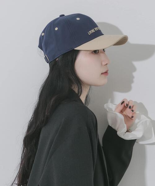 SMELLY（スメリー）の「weekendバイカラーキャップ（キャップ・レディース・ネイビー/ブラウン/アイボリー・-）」の20枚目の写真