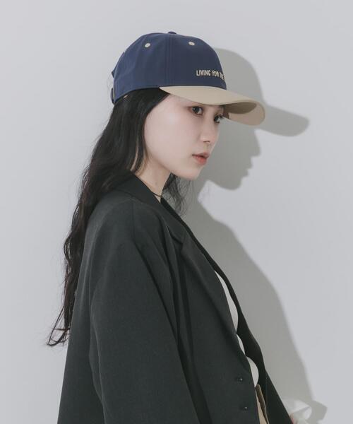 SMELLY（スメリー）の「weekendバイカラーキャップ（キャップ・レディース・ネイビー/ブラウン/アイボリー・-）」の22枚目の写真