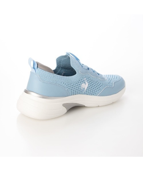 le coq sportif(ルコックスポルティフ)の「ニットスニーカー(LCS ロレーヌ)(スニーカー・レディース・サーモンピンク/ブラック/ブルー・23cm/23.5cm/24cm/24.5cm/25cm/22.5cm)」の10枚目の写真