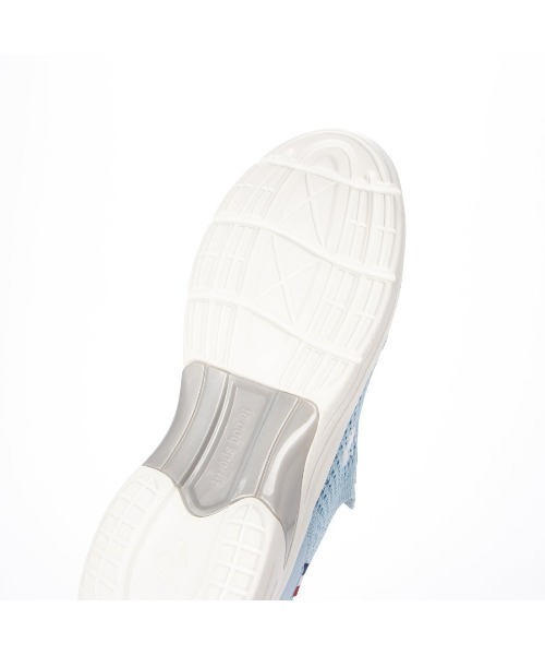 le coq sportif(ルコックスポルティフ)の「ニットスニーカー(LCS ロレーヌ)(スニーカー・レディース・サーモンピンク/ブラック/ブルー・23cm/23.5cm/24cm/24.5cm/25cm/22.5cm)」の12枚目の写真