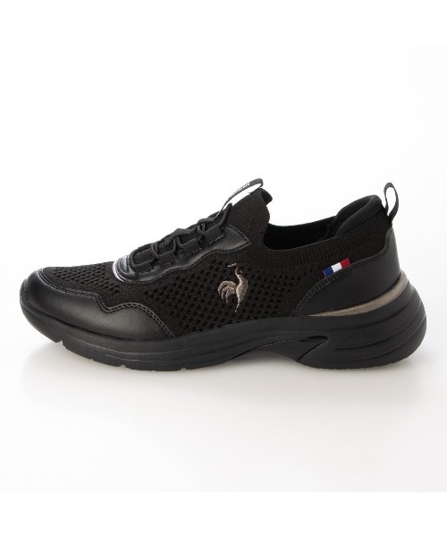 le coq sportif(ルコックスポルティフ)の「ニットスニーカー(LCS ロレーヌ)(スニーカー・レディース・サーモンピンク/ブラック/ブルー・23cm/23.5cm/24cm/24.5cm/25cm/22.5cm)」の14枚目の写真