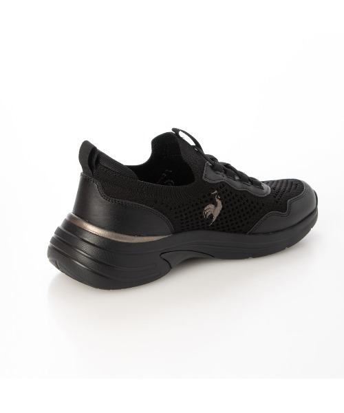 le coq sportif(ルコックスポルティフ)の「ニットスニーカー(LCS ロレーヌ)(スニーカー・レディース・サーモンピンク/ブラック/ブルー・23cm/23.5cm/24cm/24.5cm/25cm/22.5cm)」の15枚目の写真