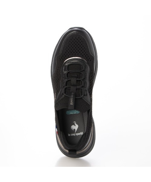 le coq sportif(ルコックスポルティフ)の「ニットスニーカー(LCS ロレーヌ)(スニーカー・レディース・サーモンピンク/ブラック/ブルー・23cm/23.5cm/24cm/24.5cm/25cm/22.5cm)」の16枚目の写真