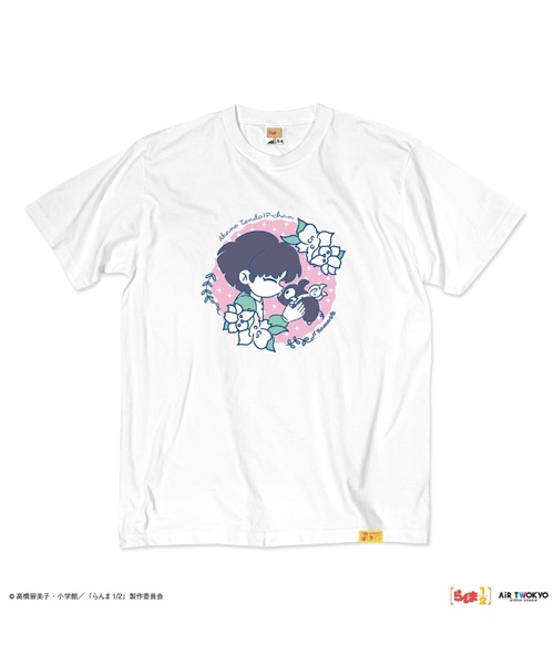 AIR TWOKYO(エアトゥーキョー)の「TVアニメ「らんま1/2」第2弾 ポップイラストTシャツ 6(天道あかね & Pちゃん)(Tシャツ/カットソー・レディース・ホワイト・XX-LARGE/X-LARGE/LARGE/MEDIUM/SMALL)」の3枚目の写真