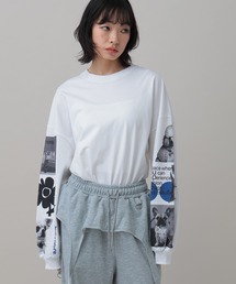 ALAND | 【UNISEX】ALAND／アソートプリント長袖T(Tシャツ/カットソー)
