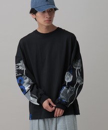 【UNISEX】ALAND/アソートプリント長袖T