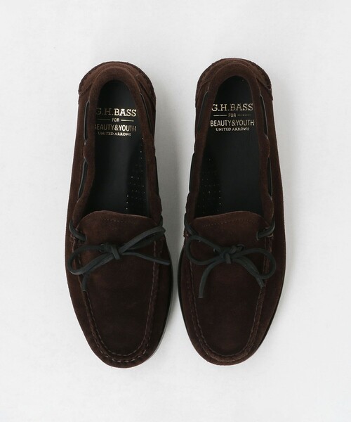 G.H.BASS（ジーエイチバス）の「【別注】＜G.H.BASS＞キャンプ モカシン WEBSTER シューズ（モカシン/デッキシューズ・メンズ・ブラック/ダークブラウン・9/8/11/10/7）」の6枚目の写真