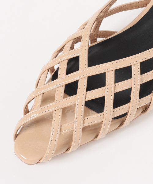 LE TALON（ルタロン）の「フレンチスクエアカットワークミュール（その他シューズ・レディース・シルバー/レッド/ベージュ・X-LARGE/LARGE/MEDIUM/SMALL）」の10枚目の写真