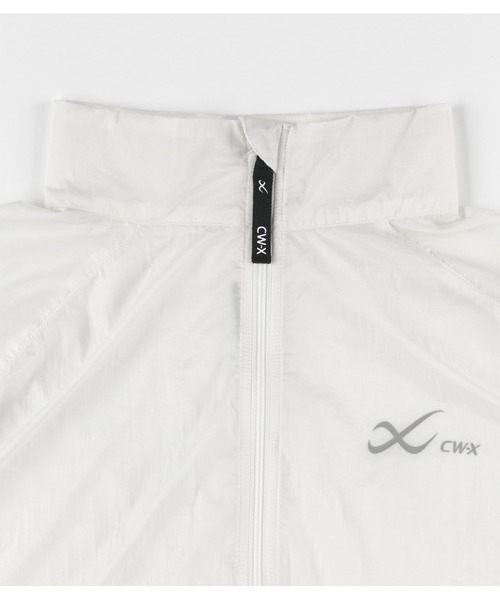 CW-X(シーダブリューエックス)の「ウインドブレーカー 上下開きファスナー 長袖(その他トップス・レディース・ホワイト/サーモンピンク/イエロー/ブルー・XS/S/M/L/LL)」の6枚目の写真