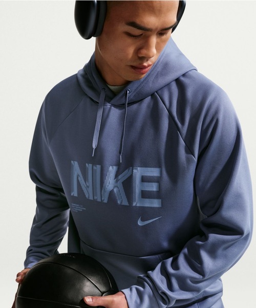 NIKE(ナイキ)の「ナイキ NIKE ナイキ TF PO フリース L/S フーディ GFX(パーカー・メンズ・ブラック/ブルーグレー・S/M/L/LL/3L)」の8枚目の写真