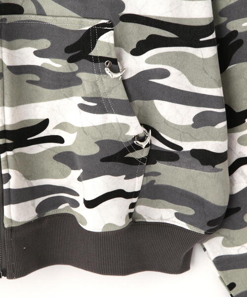 SUPPLIER(サプライヤー)の「SUPPLIER/サプライヤー/【LHP EXCLUSIVE】FAUX FUR CROPPED CROSS ZIP HOODIE(パーカー・レディース・その他2・L/M/XL)」の9枚目の写真