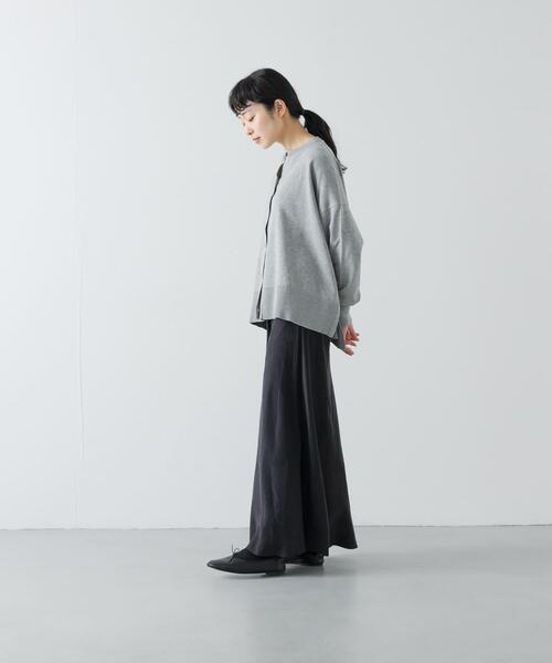かぐれ(カグレ)の「ハイツイストコットンワイドカーディガン(カーディガン/ボレロ・レディース・ブラック/レッド/グレー・FREE)」の8枚目の写真