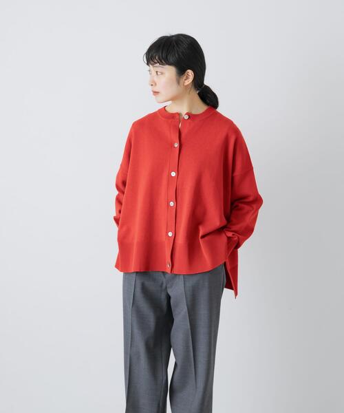 かぐれ(カグレ)の「ハイツイストコットンワイドカーディガン(カーディガン/ボレロ・レディース・ブラック/レッド/グレー・FREE)」の22枚目の写真