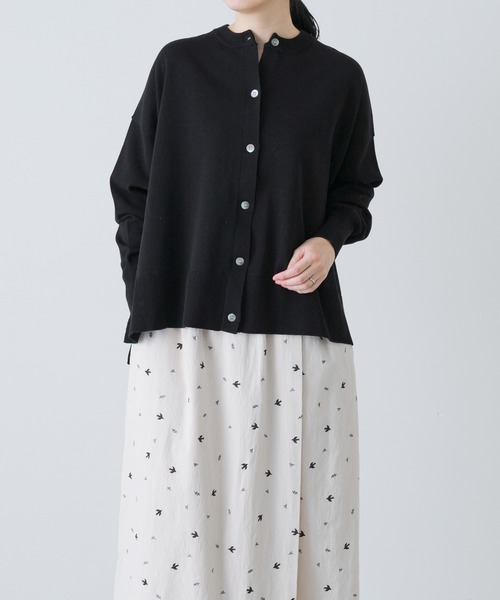 かぐれ（カグレ）の「ハイツイストコットンワイドカーディガン（カーディガン/ボレロ・レディース・ブラック/レッド/グレー・FREE）」の20枚目の写真