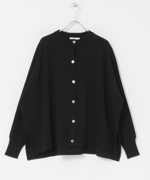 かぐれ（カグレ）の「ハイツイストコットンワイドカーディガン（カーディガン/ボレロ・レディース・ブラック/レッド/グレー・FREE）」の8枚目の写真