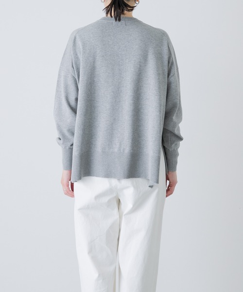 かぐれ（カグレ）の「ハイツイストコットンワイドカーディガン（カーディガン/ボレロ・レディース・ブラック/レッド/グレー・FREE）」の4枚目の写真