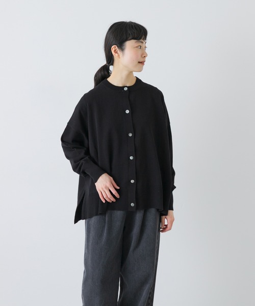かぐれ（カグレ）の「ハイツイストコットンワイドカーディガン（カーディガン/ボレロ・レディース・ブラック/レッド/グレー・FREE）」の16枚目の写真