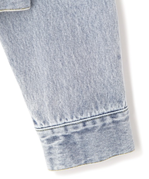 JILL by JILL STUART（ジルバイジルスチュアート）の「構築パネルデニムジャケット（デニムジャケット・レディース・ブルー/グレー・FREE）」の19枚目の写真