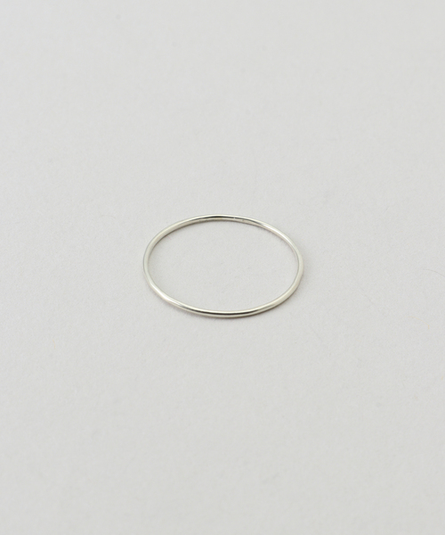 Garden of Eden（ガーデンオブエデン）の「【GARDEN OF EDEN/ガーデン オブ エデン】MINIMAL RING WG（リング・レディース・シルバー・5/17/15 /13/11/FREE）」の2枚目の写真