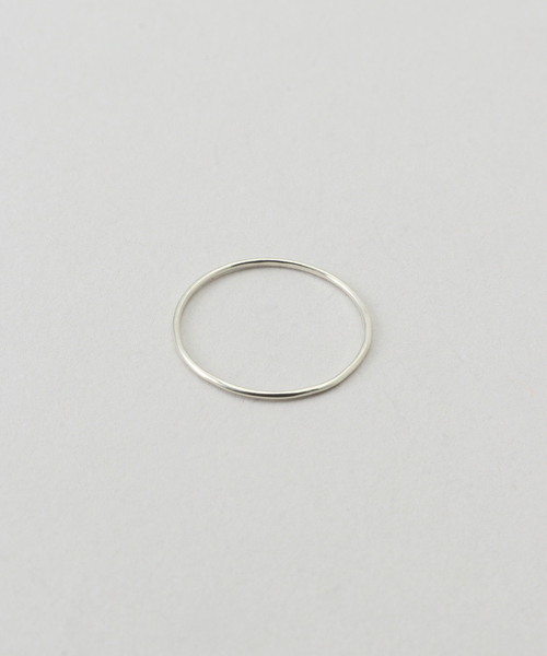 Garden of Eden（ガーデンオブエデン）の「【GARDEN OF EDEN/ガーデン オブ エデン】MINIMAL RING WG（リング・レディース・シルバー・5/17/15 /13/11/FREE）」の3枚目の写真