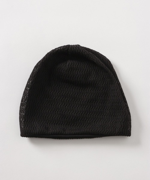 PAGEBOY（ページボーイ）の「サマービーニー（ニットキャップ/ビーニー・レディース・ブラック/ホワイト・FREE）」の9枚目の写真