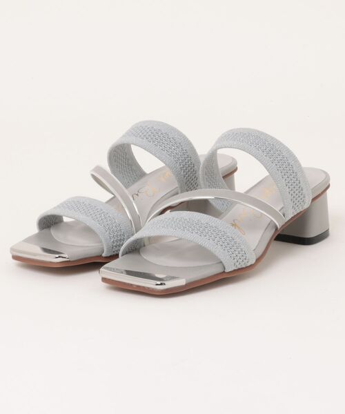 Bridget Birkin（ブリジットバーキン）の「【Bridget Birkin】トウアクセントニットサンダル(562015)（サンダル・レディース・ブラック/ベージュ/グレー・L/M/S）」の12枚目の写真
