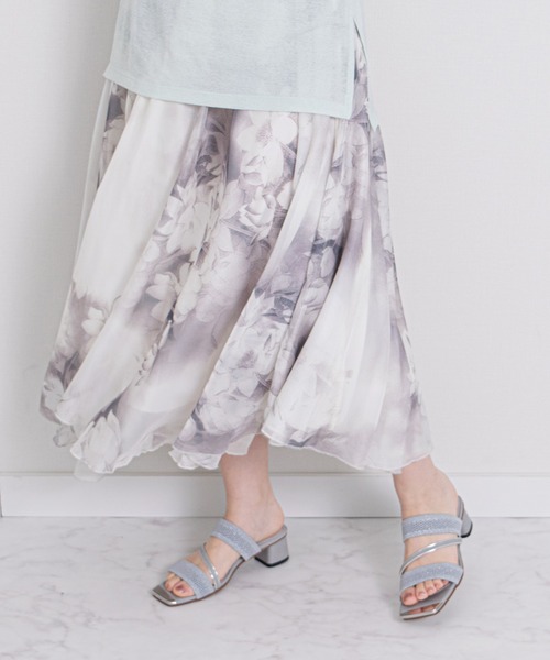 Bridget Birkin（ブリジットバーキン）の「【Bridget Birkin】トウアクセントニットサンダル(562015)（サンダル・レディース・ブラック/ベージュ/グレー・L/M/S）」の9枚目の写真