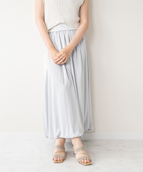 Bridget Birkin(ブリジットバーキン)の「【Bridget Birkin】トウアクセントニットサンダル(562015)(サンダル・レディース・ブラック/ベージュ/グレー・L/M/S)」の7枚目の写真