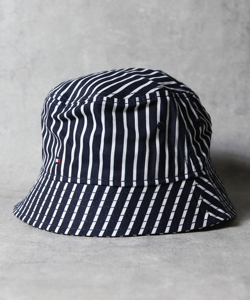 TOMMY HILFIGER(トミーヒルフィガー)の「TOMMYHILFIGER バケットハット(ハット・メンズ・ネイビー・S/M/L/XL)」の8枚目の写真