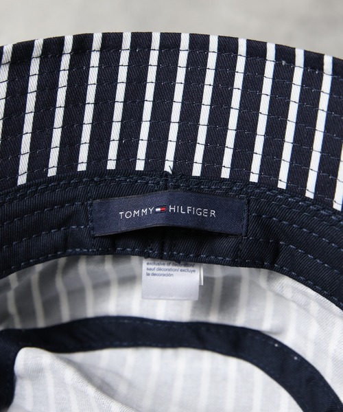 TOMMY HILFIGER(トミーヒルフィガー)の「TOMMYHILFIGER バケットハット(ハット・メンズ・ネイビー・S/M/L/XL)」の3枚目の写真