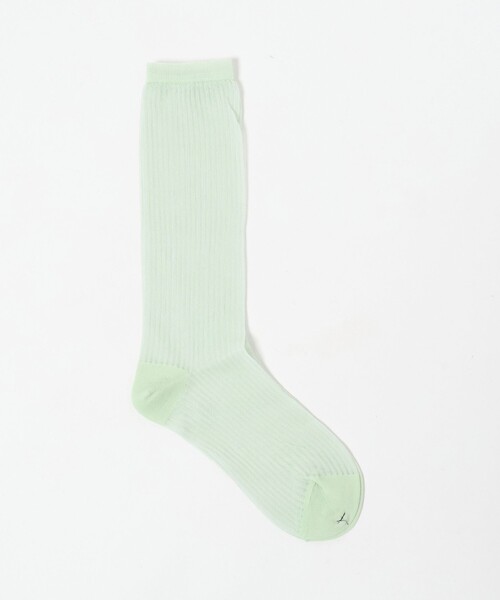 Steven Alan(スティーブンアラン)の「<Steven Alan>ハリヌキ ソックス(ソックス/靴下・レディース・オフホワイト/グレー系/ライム・FREE)」の3枚目の写真