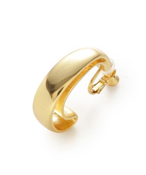 Mila Owen（ミラオーウェン）の「メタルドロップフープイヤリング（イヤリング・レディース・シルバー/ゴールド・F）」の15枚目の写真