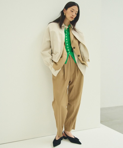 Mila Owen（ミラオーウェン）の「メタルドロップフープイヤリング（イヤリング・レディース・シルバー/ゴールド・F）」の4枚目の写真