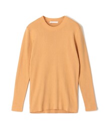 ギザコットンリブ クルーネックプルオーバー