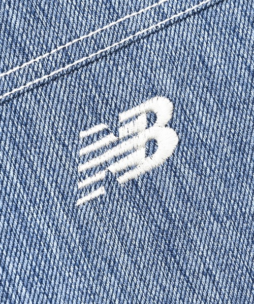 NEW BALANCE(ニューバランス)の「デニムライクスウィングトップジャケット(デニムジャケット・メンズ・ライトブルー・X-SMALL/SMALL/MEDIUM/LARGE/X-LARGE/XX-LARGE)」の6枚目の写真