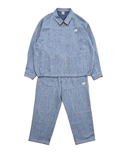 NEW BALANCE(ニューバランス)の「デニムライクスウィングトップジャケット(デニムジャケット・メンズ・ライトブルー・X-SMALL/SMALL/MEDIUM/LARGE/X-LARGE/XX-LARGE)」の11枚目の写真