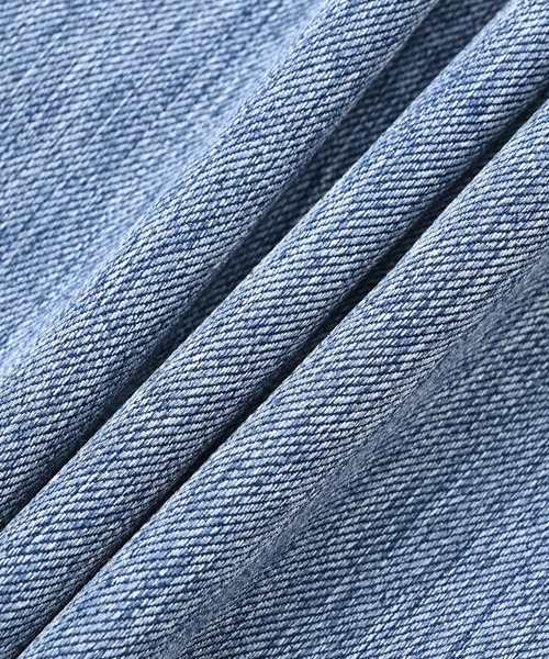 NEW BALANCE(ニューバランス)の「デニムライクスウィングトップジャケット(デニムジャケット・メンズ・ライトブルー・X-SMALL/SMALL/MEDIUM/LARGE/X-LARGE/XX-LARGE)」の12枚目の写真