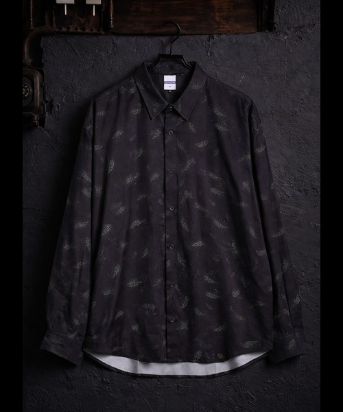 CALIFORNIA OUTFITTERS(カリフォルニア アウトフィッターズ)の「2D56 アート 長袖シャツ(シャツ/ブラウス・メンズ・ブラウン系3/ベージュ系/ブラック系3/ブラック系1/グレー系/ブラック系4/ブラック系2/ブラウン系2/ブラウン系1/ホワイト系・L/M)」の5枚目の写真