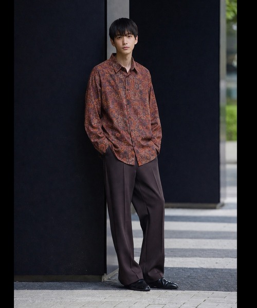 CALIFORNIA OUTFITTERS(カリフォルニア アウトフィッターズ)の「2D56 アート 長袖シャツ(シャツ/ブラウス・メンズ・ブラウン系3/ベージュ系/ブラック系3/ブラック系1/グレー系/ブラック系4/ブラック系2/ブラウン系2/ブラウン系1/ホワイト系・L/M)」の7枚目の写真