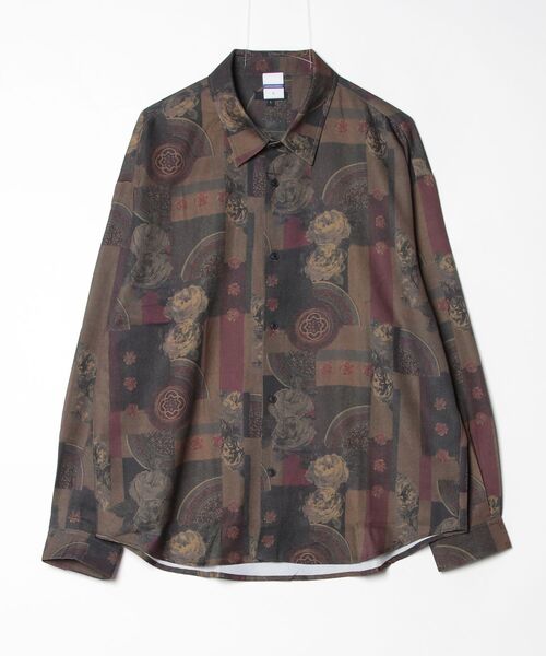 CALIFORNIA OUTFITTERS(カリフォルニア アウトフィッターズ)の「2D56 アート 長袖シャツ(シャツ/ブラウス・メンズ・ブラウン系3/ベージュ系/ブラック系3/ブラック系1/グレー系/ブラック系4/ブラック系2/ブラウン系2/ブラウン系1/ホワイト系・L/M)」の18枚目の写真