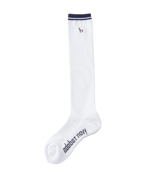 adabat（アダバット）の「【ADABAT NAVY】ハイソックス（ソックス/靴下・レディース・ブラック/グレー/ホワイト・00）」の2枚目の写真