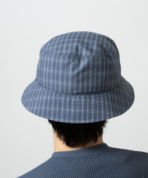 DAIWA PIER39（ダイワピア39）の「TECH VENTILATION HAT SUMMER PLAID（ハット・メンズ・ライトグレー/ブルー/グレー・FREE）」の5枚目の写真
