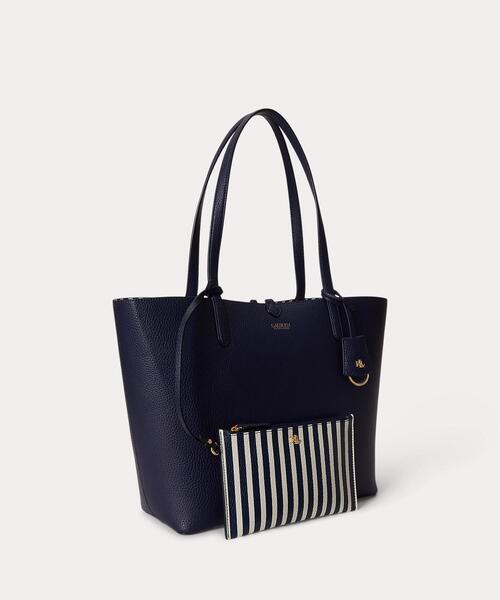 LAUREN RALPH LAUREN（ローレン ラルフ ローレン）の「フェイクレザー ラージ リバーシブル トート バッグ（トートバッグ・レディース・マルチ・ONE）」の2枚目の写真