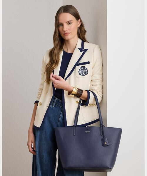 LAUREN RALPH LAUREN（ローレン ラルフ ローレン）の「フェイクレザー ラージ リバーシブル トート バッグ（トートバッグ・レディース・マルチ・ONE）」の7枚目の写真